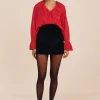 BERYL SHIRT - RUBY