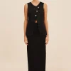 GIGI PENCIL SKIRT - BLACK