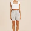LORENZO SHORT - SEAGRASS STRIPE