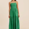 ALEXIS DRESS - TOPAZ GREEN