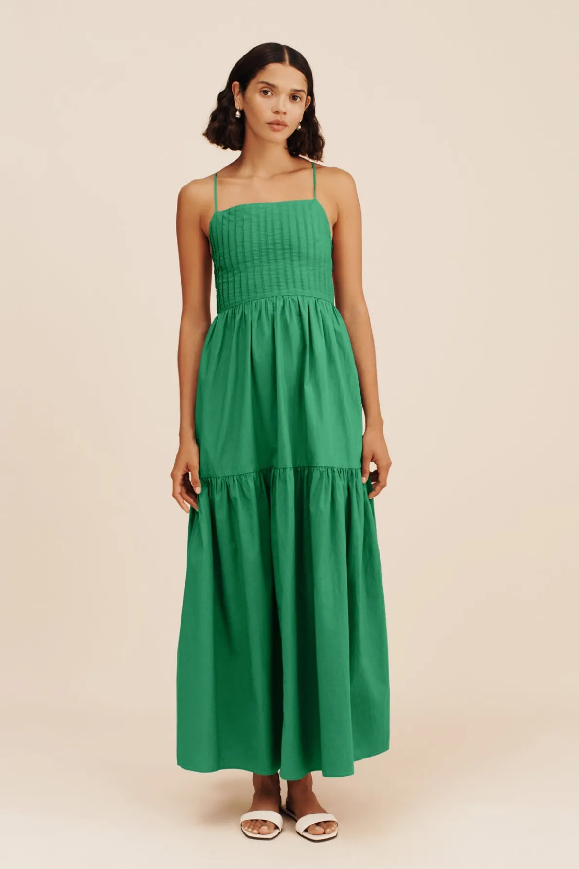 ALEXIS DRESS - TOPAZ GREEN