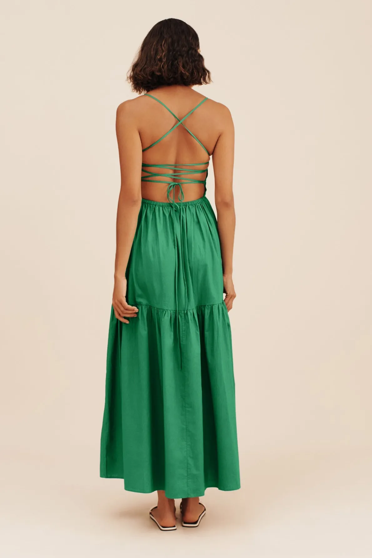 ALEXIS DRESS - TOPAZ GREEN