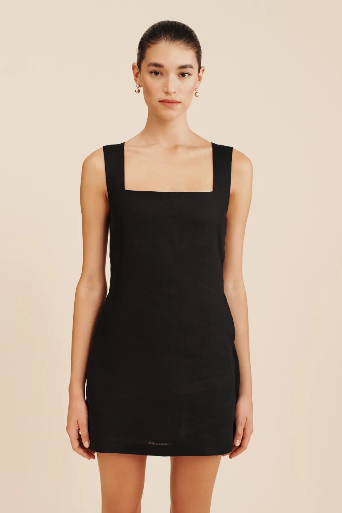 ALICE MINI DRESS - BLACK