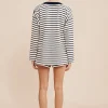 ARCHIE SHORT - NAVY STRIPE