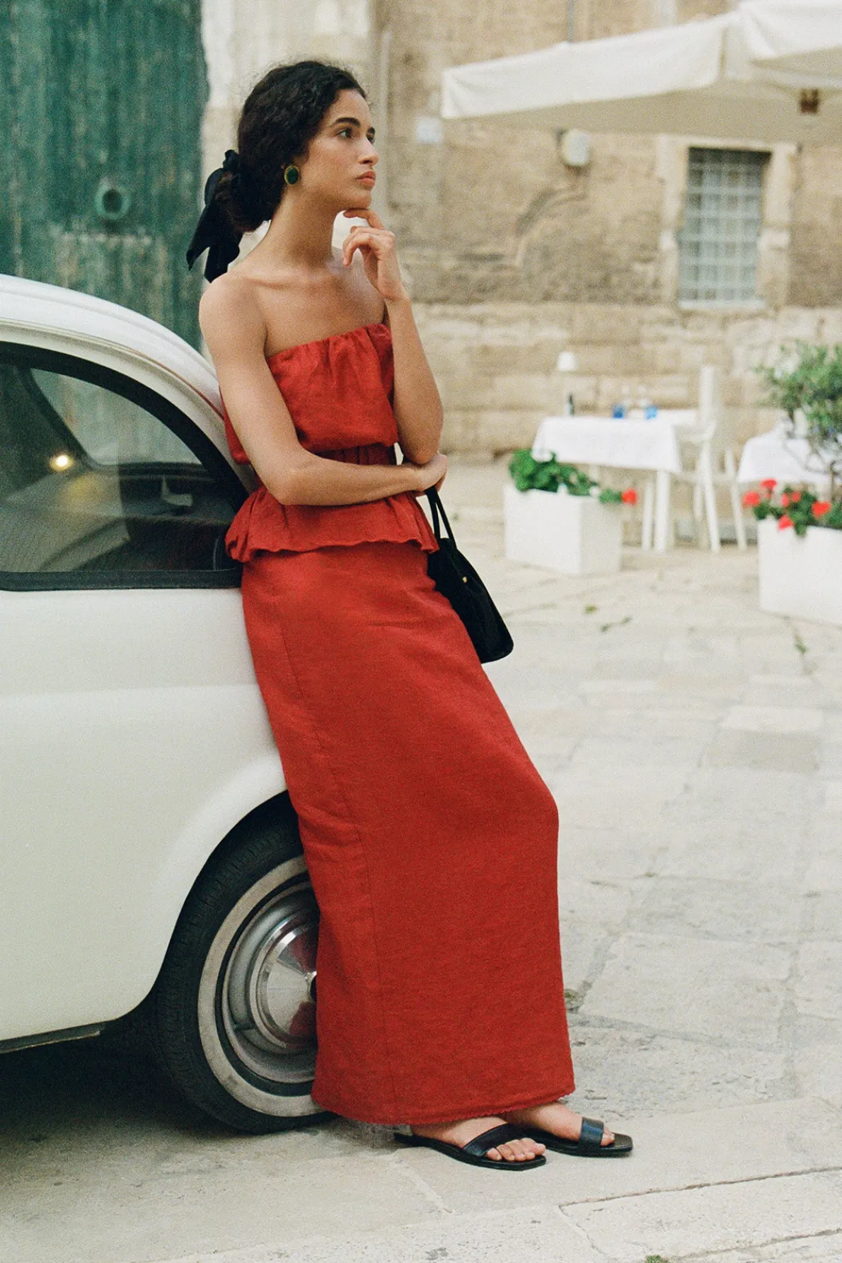 AURELIA SKIRT - MERLOT