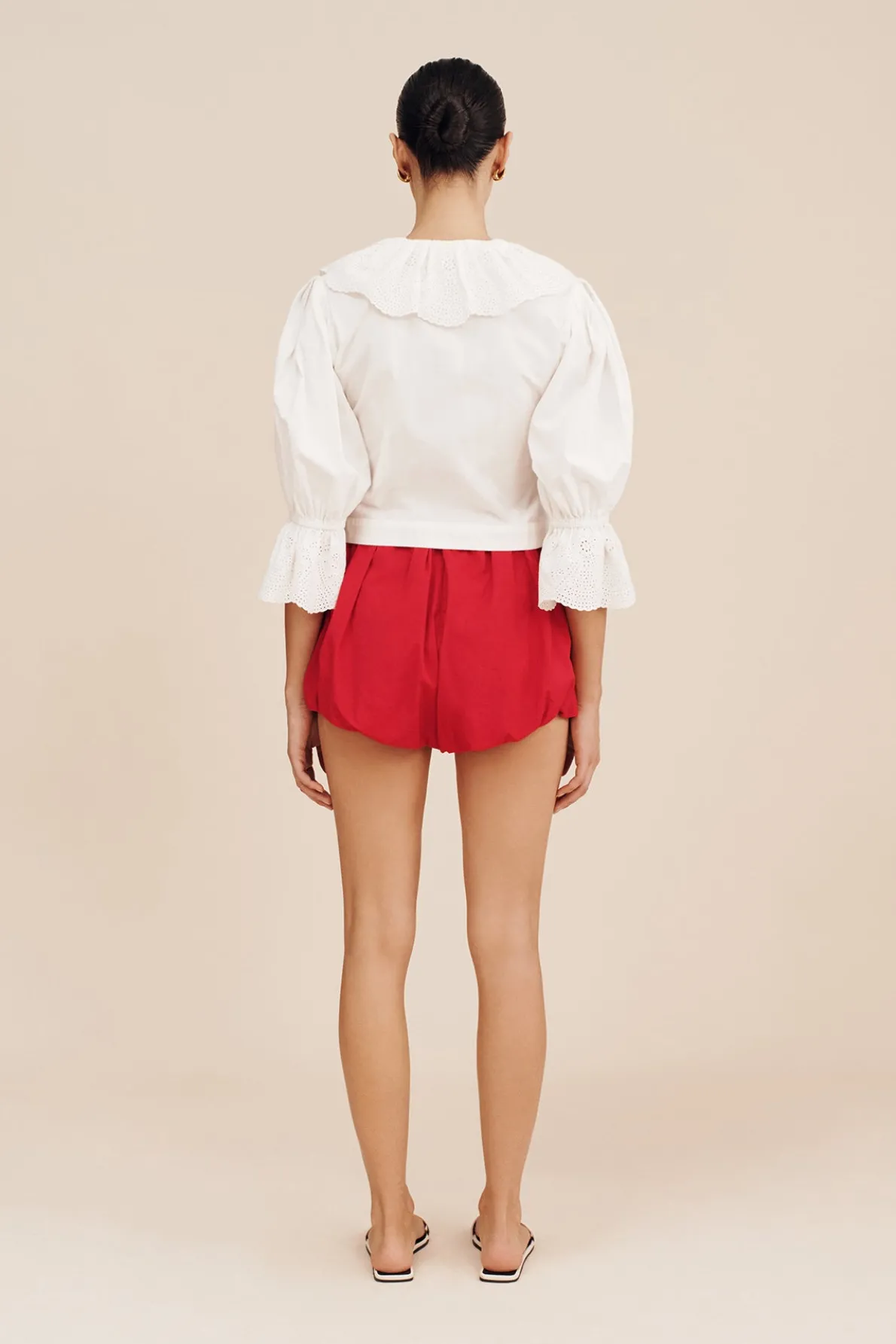 BERYL BLOUSE - VINTAGE WHITE