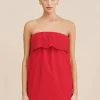BERYL MINI DRESS - RUBY