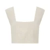 CALEB CROP TOP - NATURAL