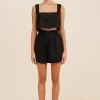 DUCKY SHORT - BLACK