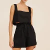 DUCKY SHORT - BLACK