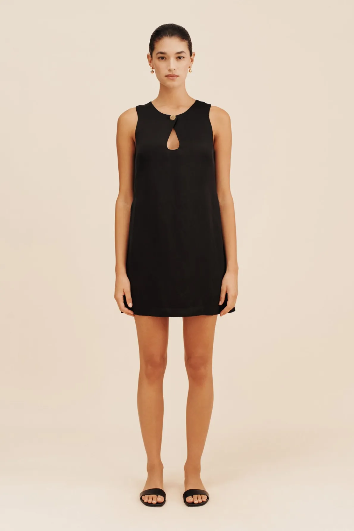 GIGI MINI DRESS - BLACK