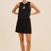 GIGI MINI DRESS - BLACK