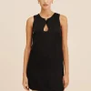 GIGI MINI DRESS - BLACK