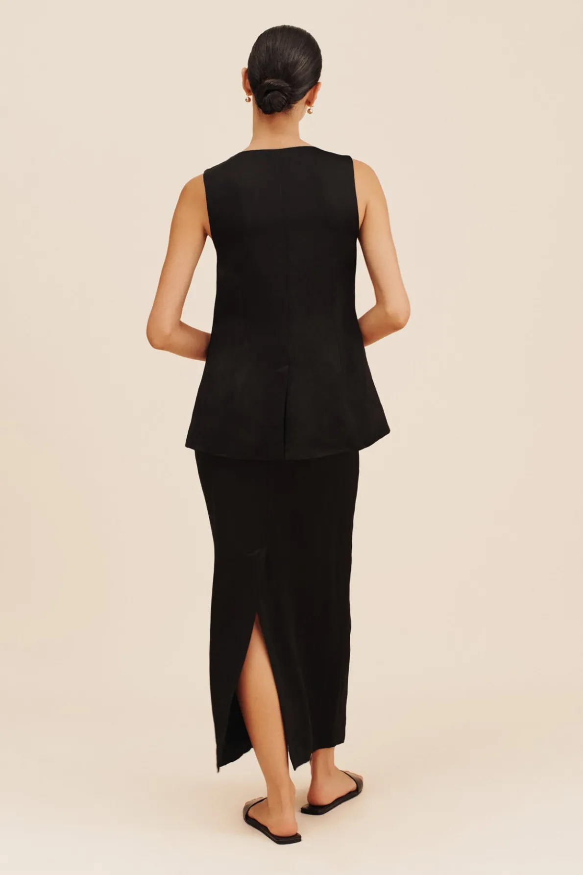 GIGI PENCIL SKIRT - BLACK