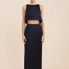 GIGI PENCIL SKIRT - MIDNIGHT