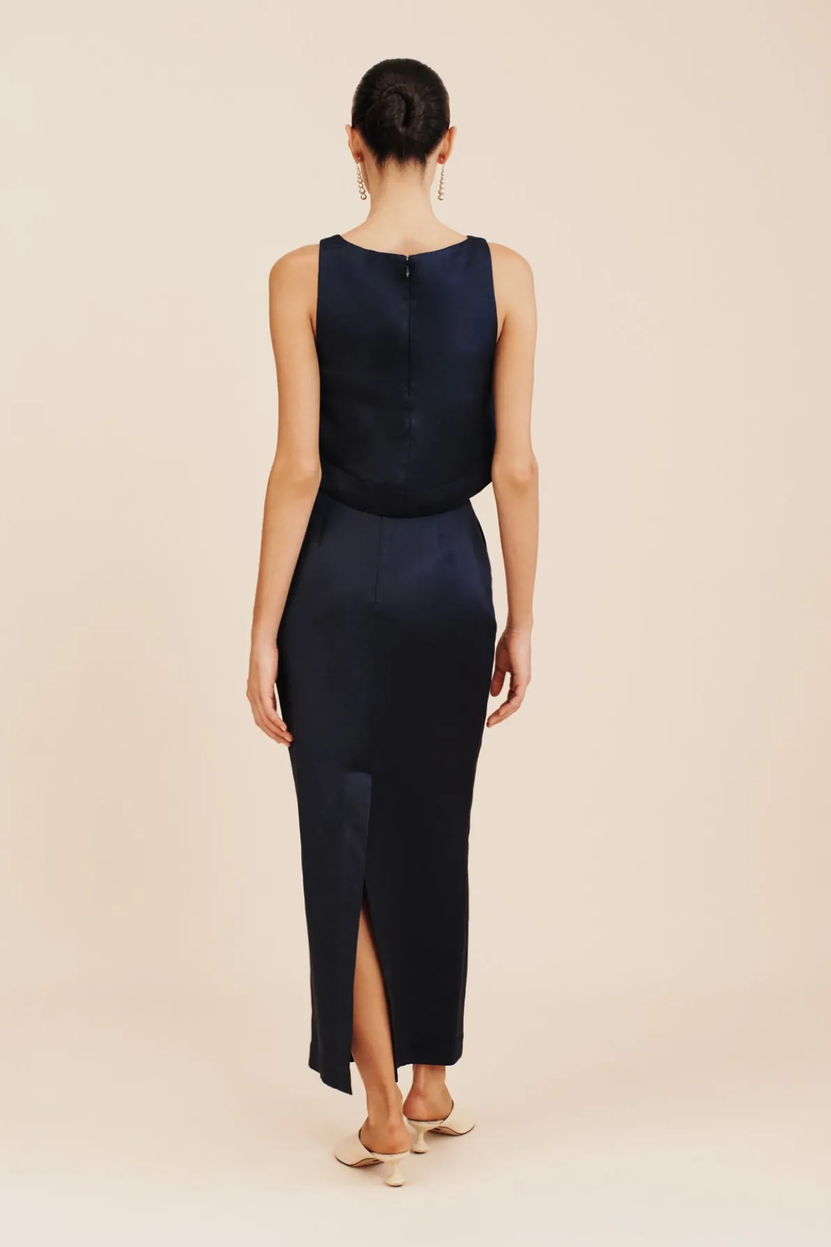 GIGI PENCIL SKIRT - MIDNIGHT