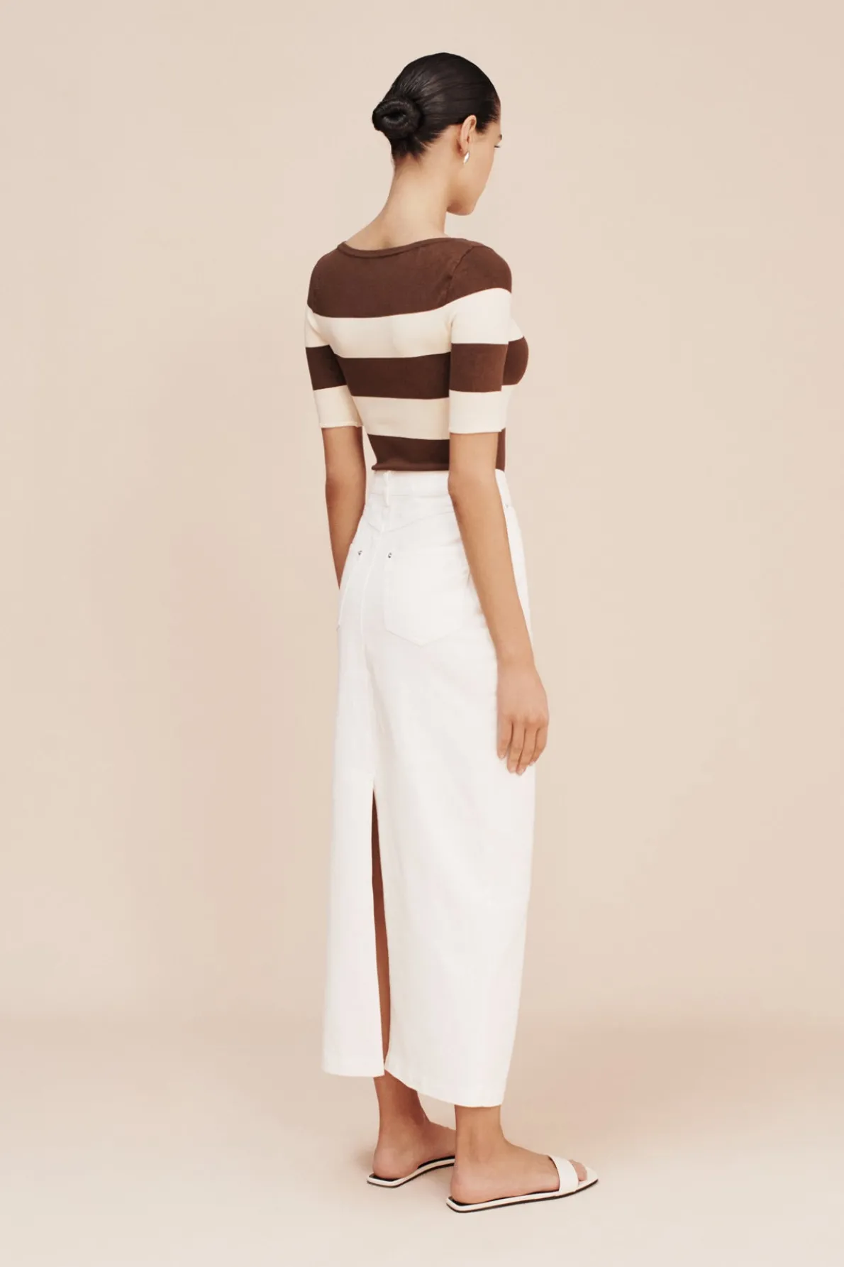 HARVEY SKIRT - VINTAGE WHITE