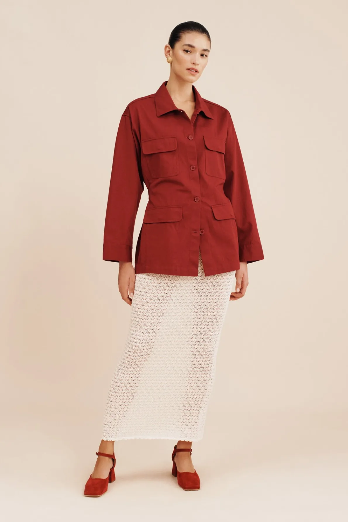 LILA JACKET - GARNET