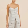 LORENZO SHORT - SEAGRASS STRIPE