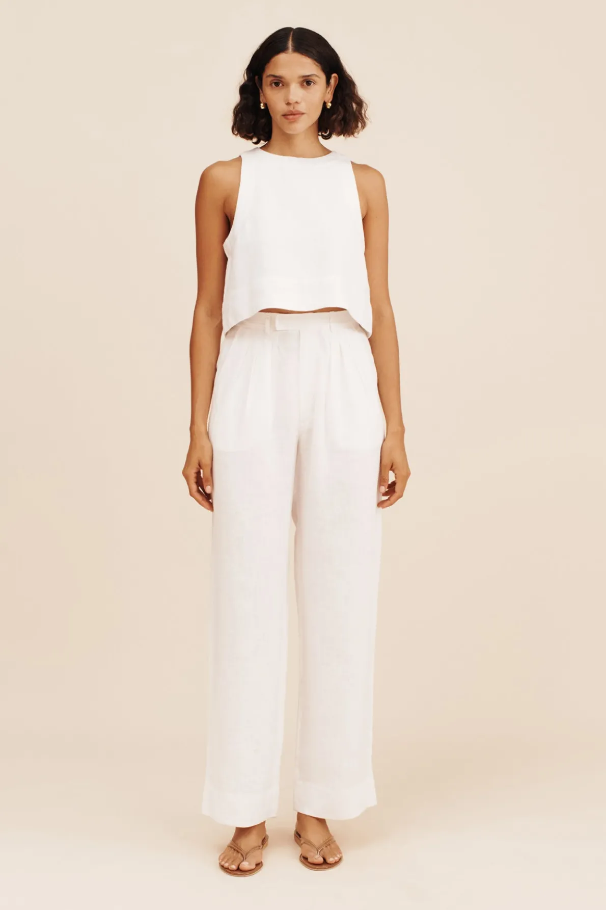 LOUIS TROUSER - IVORY