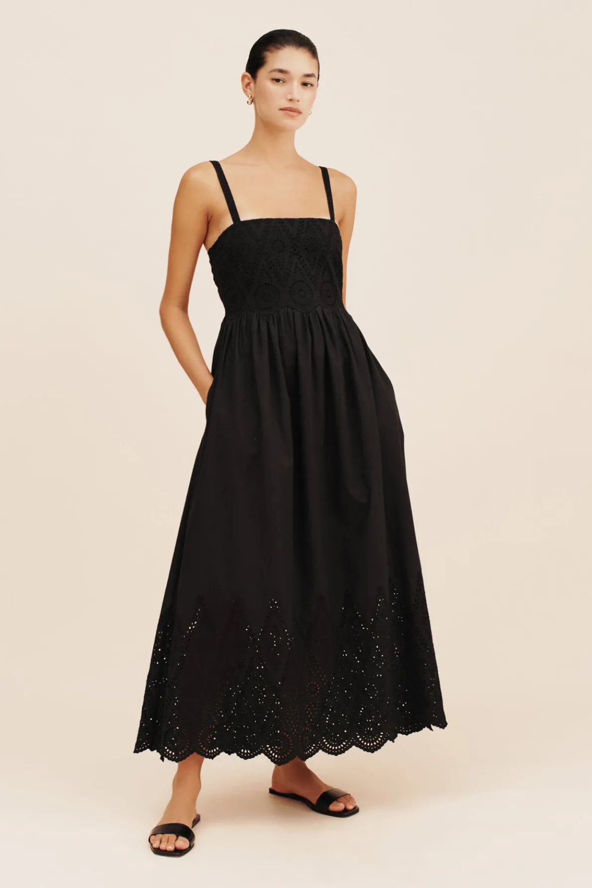 LOUISA DRESS - BLACK