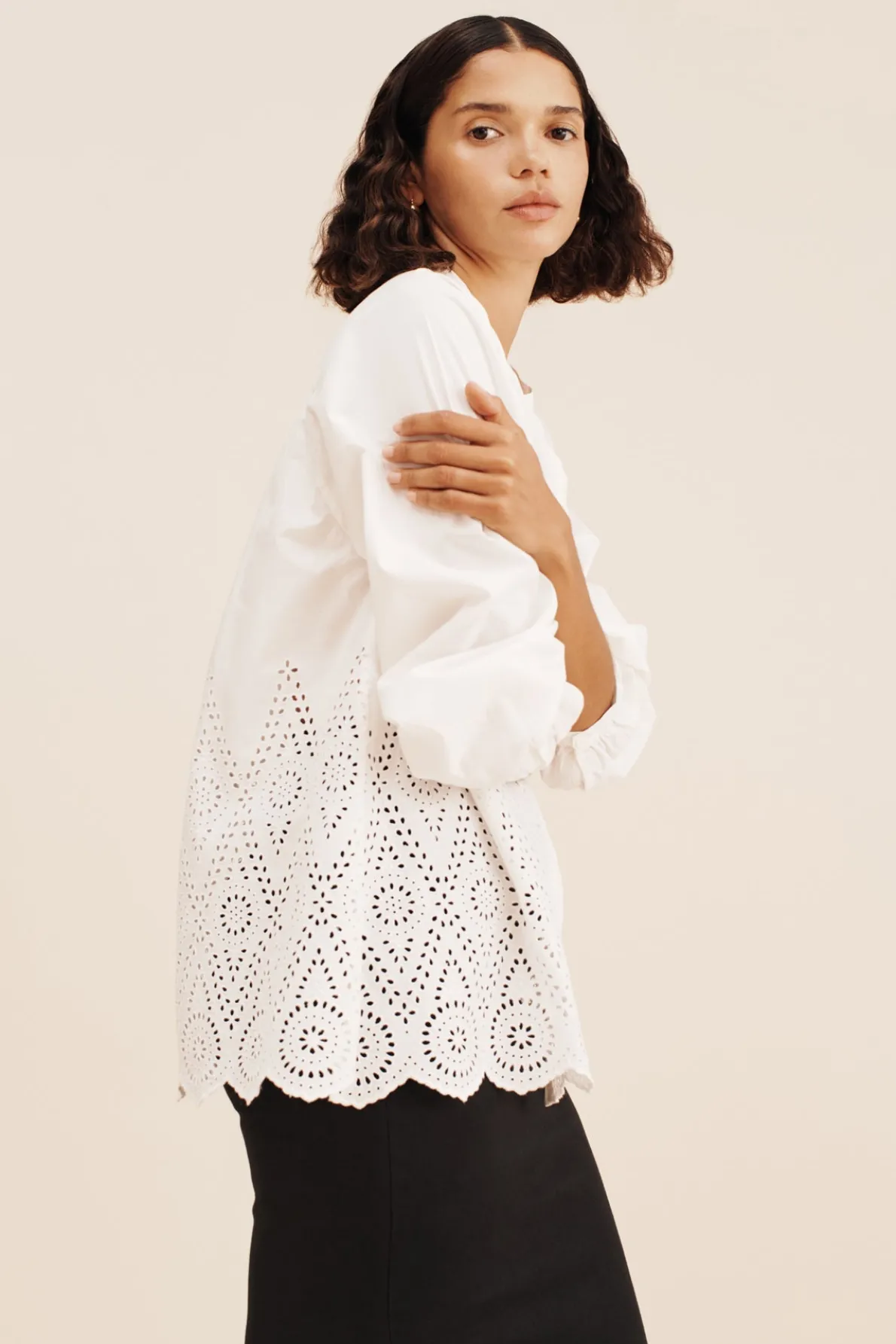 LOUISA SHIRT - VINTAGE WHITE