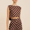 MARTINA CROP TOP - POLKA DOT