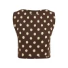 MARTINA CROP TOP - POLKA DOT