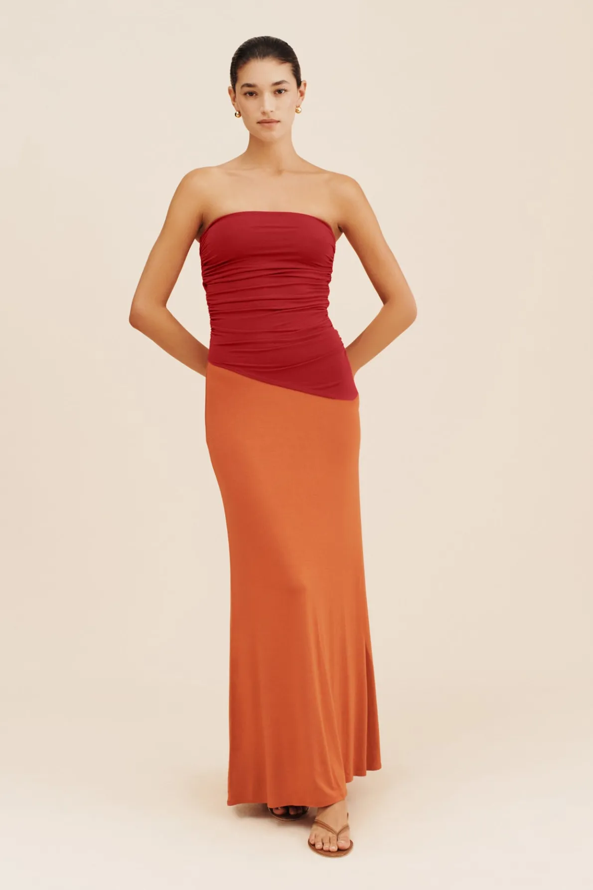 MASON SKIRT - BURNT ORANGE