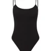 OTIS BODYSUIT - BLACK