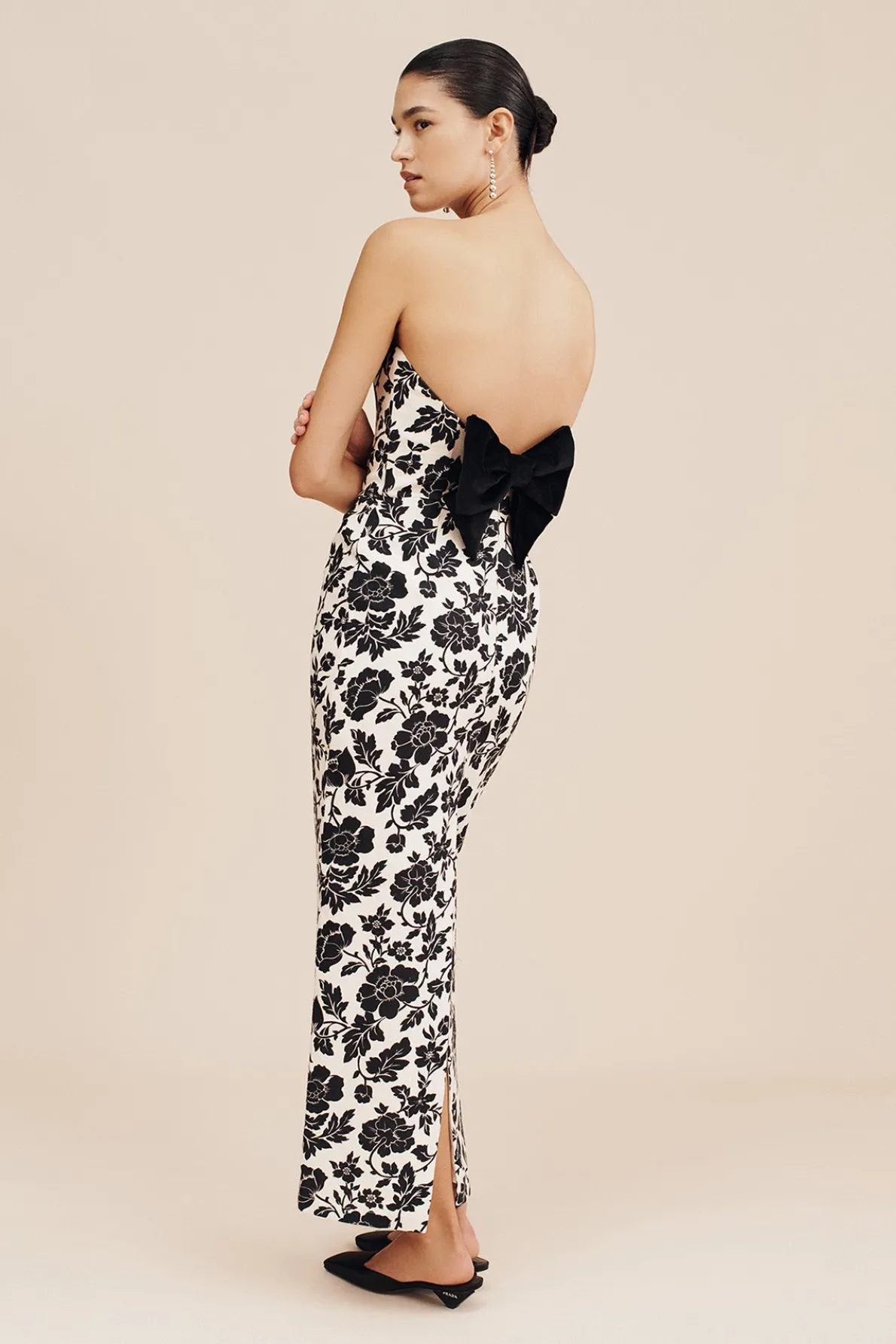 ROMEO DRESS - NOIR BLOOM