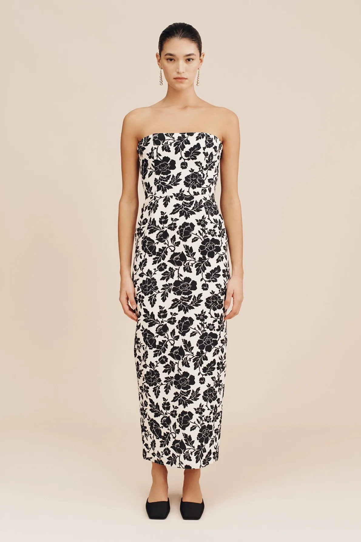 ROMEO DRESS - NOIR BLOOM