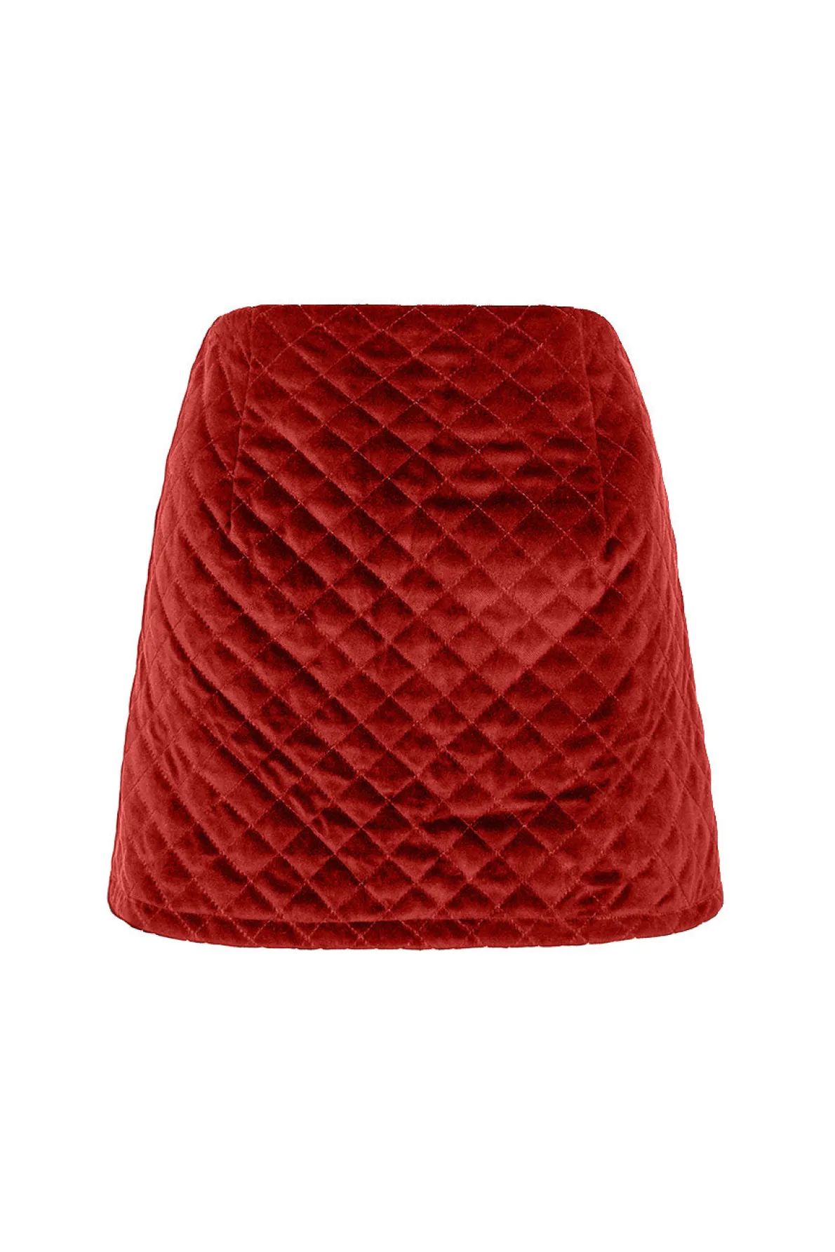 ROMEO MINI SKIRT - RED VELVET