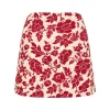 ROMEO MINI SKIRT - SCARLET BLOOM