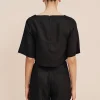 SHAY TOP - BLACK
