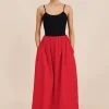SYLVIE SKIRT - RUBY